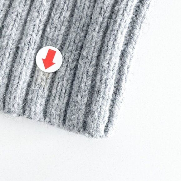 Banana Republic Cardigan Jacket Men's L Gray Black Heavyweight Knit - Picture 9 of 10